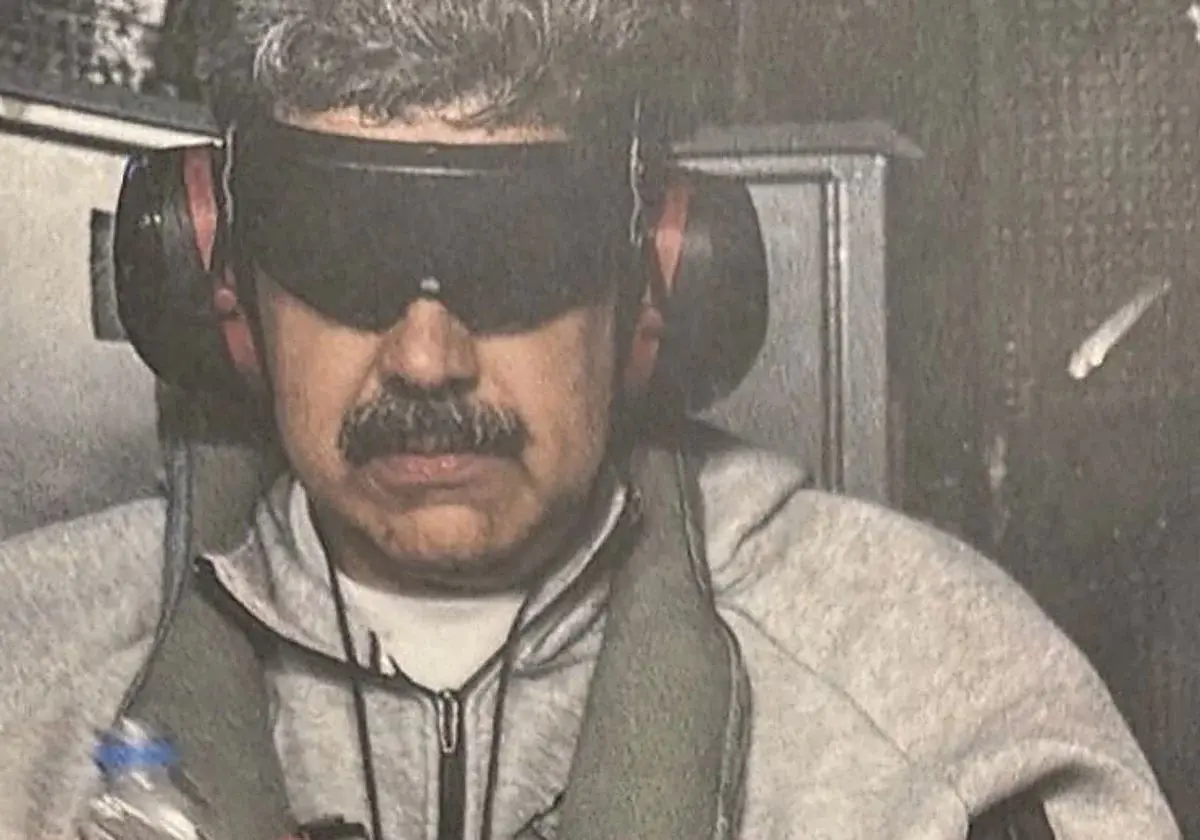 Nicolás Maduro preso, no vuelve