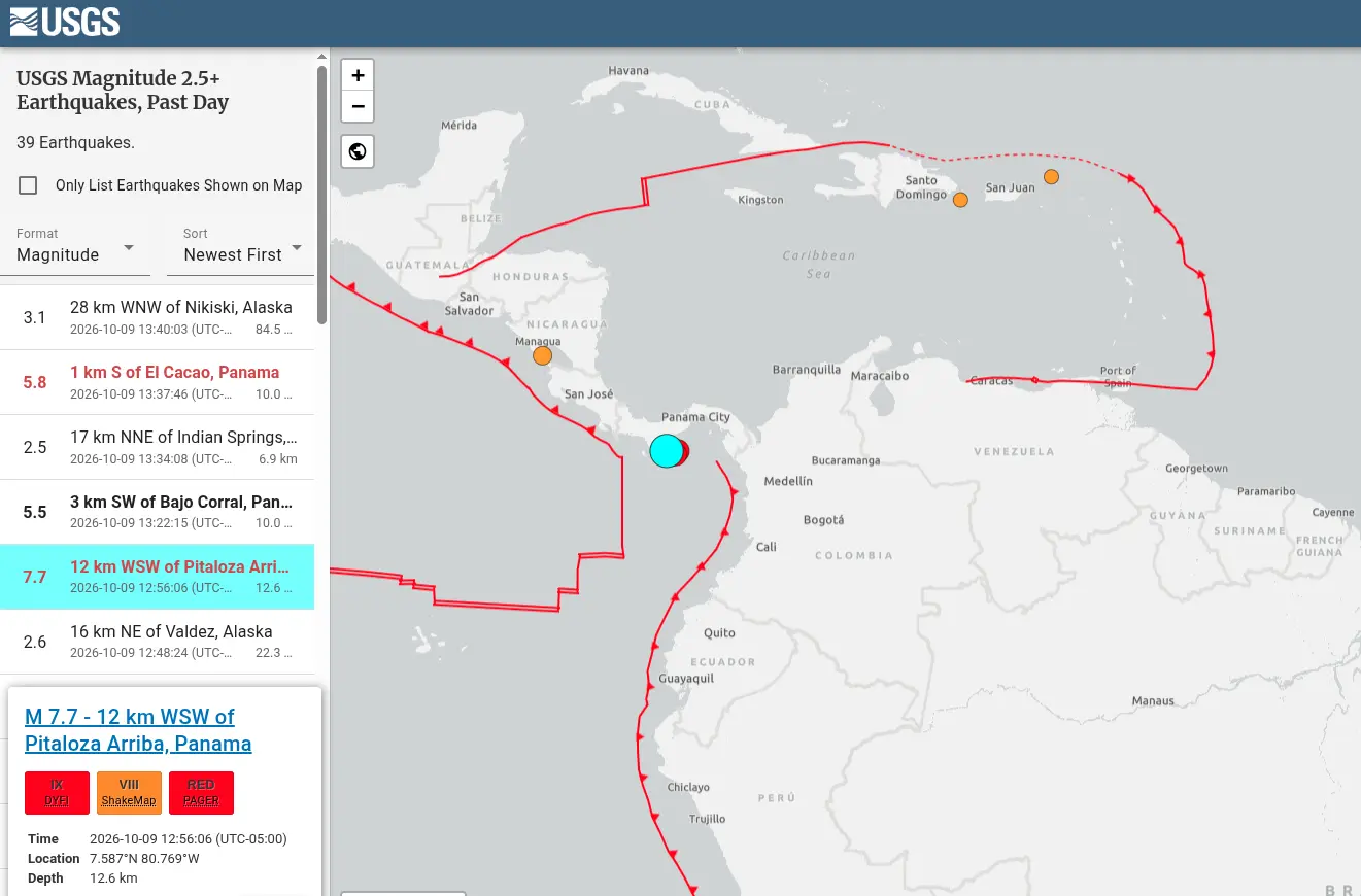 Panamá bajo la sacudida de un sismo mayor y la lección sobre la solidez de las cosas bien hechas