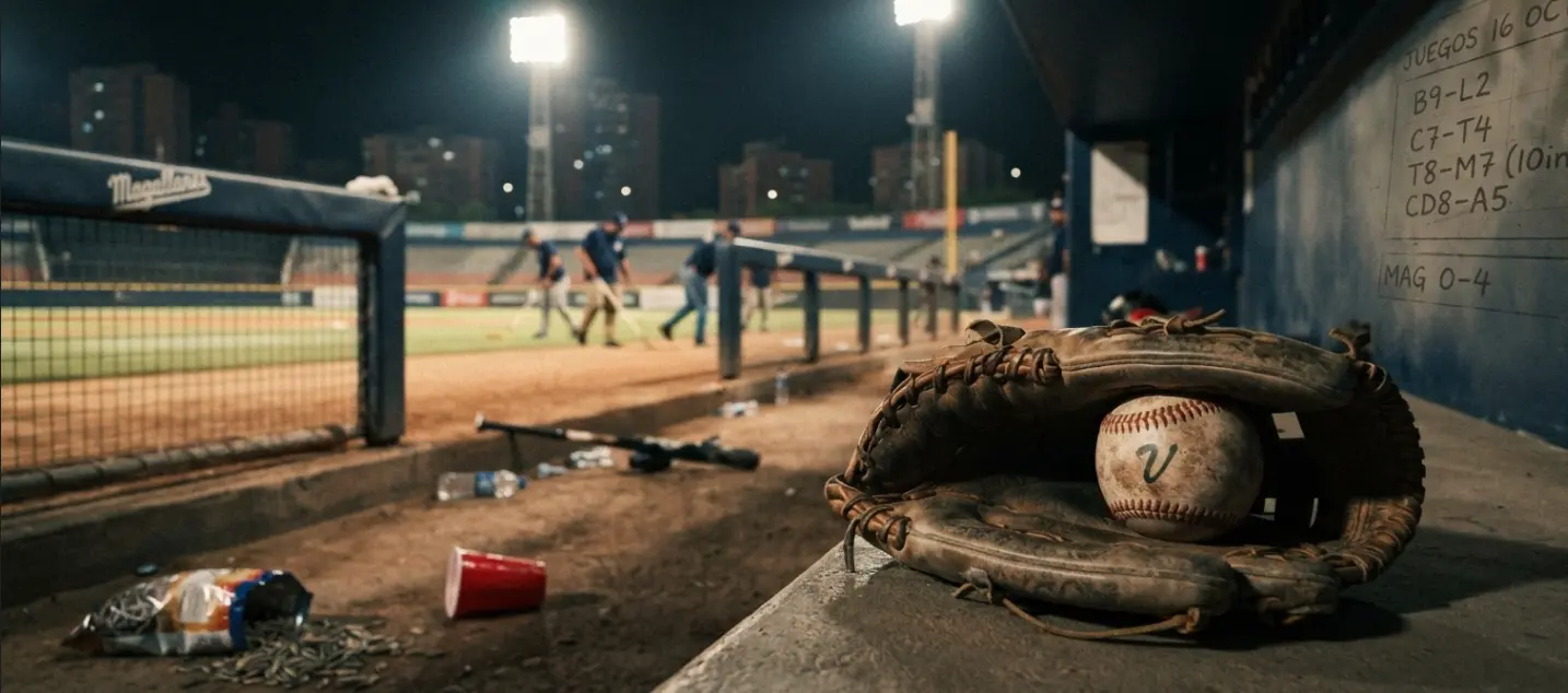 Jornada intensa en la LVBP: Magallanes se hunde en Valencia y Bravos barre a Leones